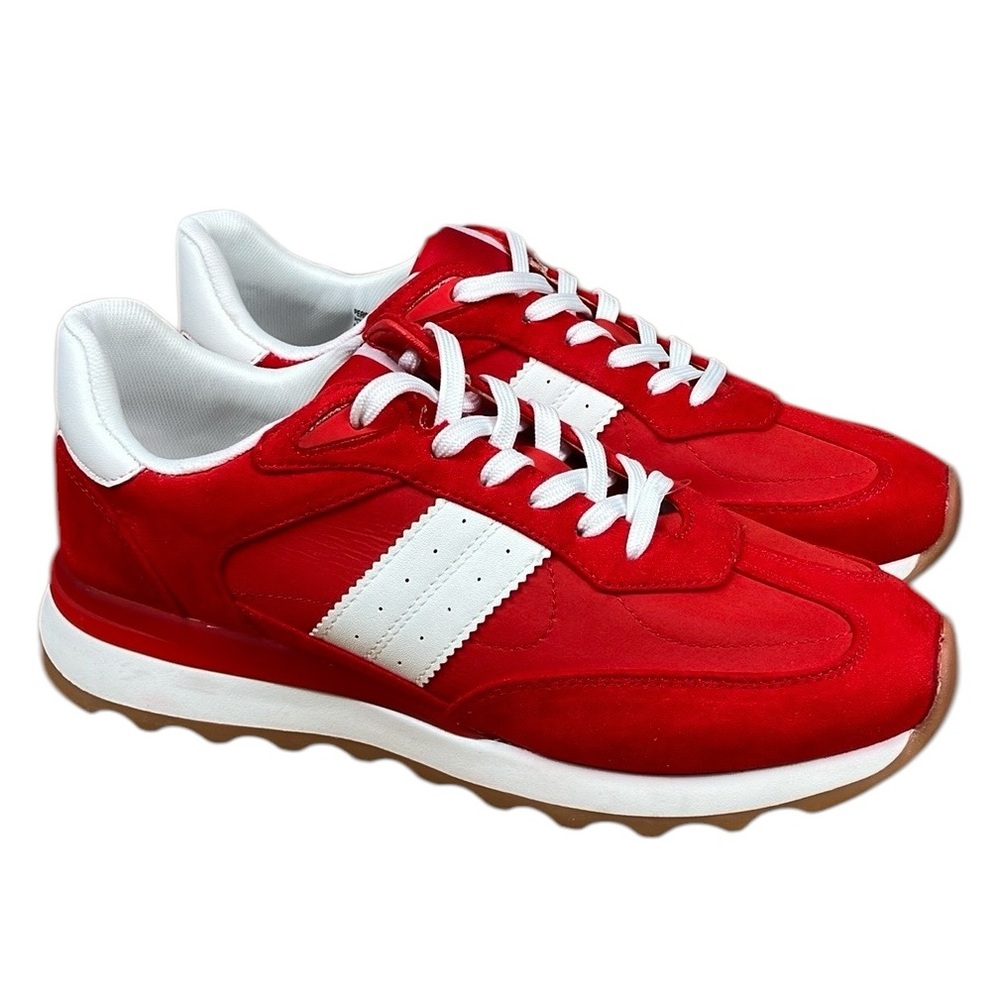 Steve Madden Retro Red Sneakers Percie NWT